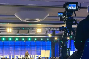 Kamera die Event aufnimmt