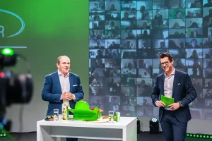 Rottler im Studio mit Teilnehmern